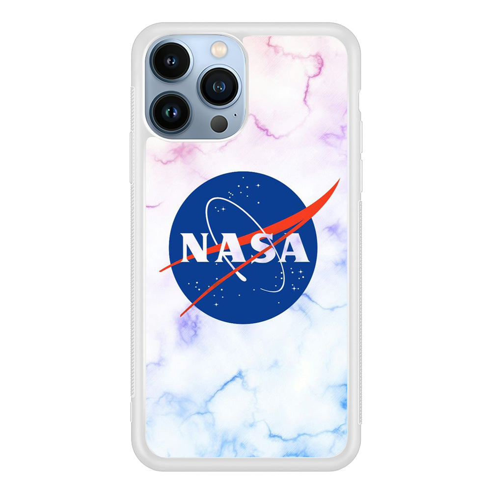 Nasa Logo Marble iPhone 13 Pro Max Case