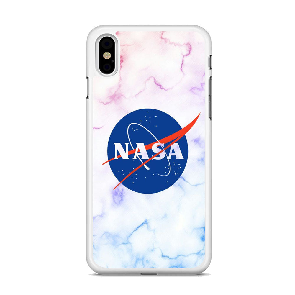 Nasa Logo Marble iPhone Xs Max Case