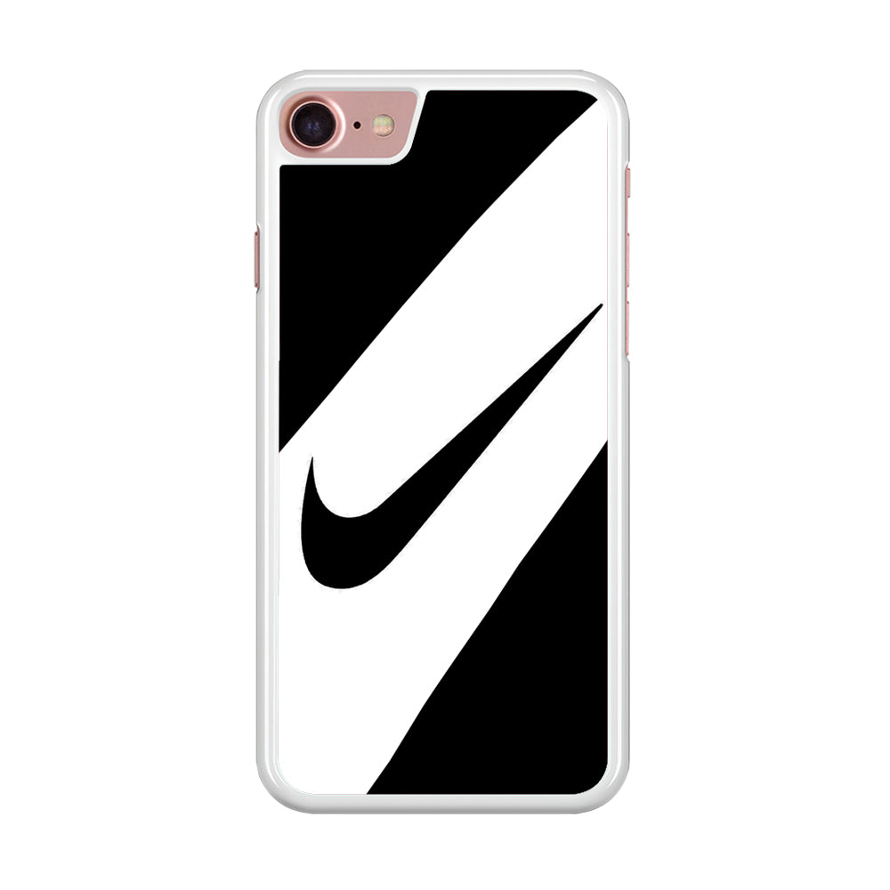 Nike Black Italic Logo iPhone 8 Case
