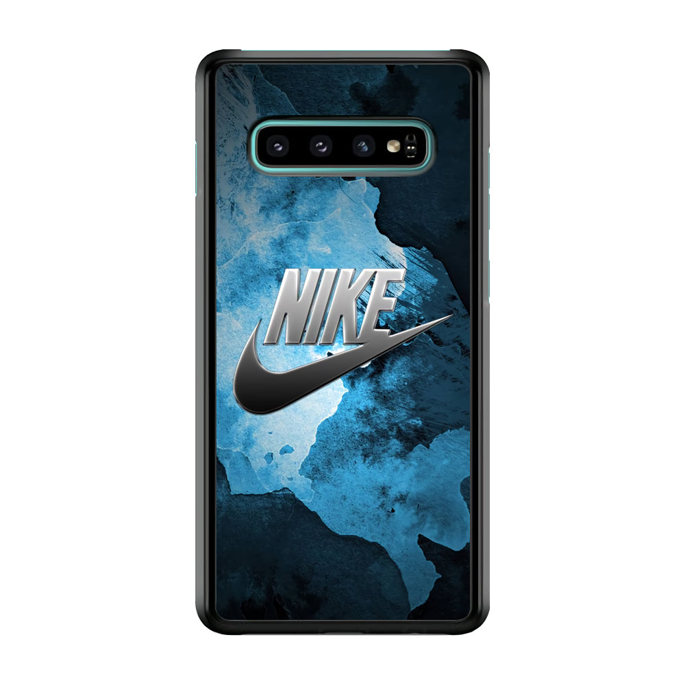 Nike Blue Marble Symbol Samsung Galaxy S10 Case