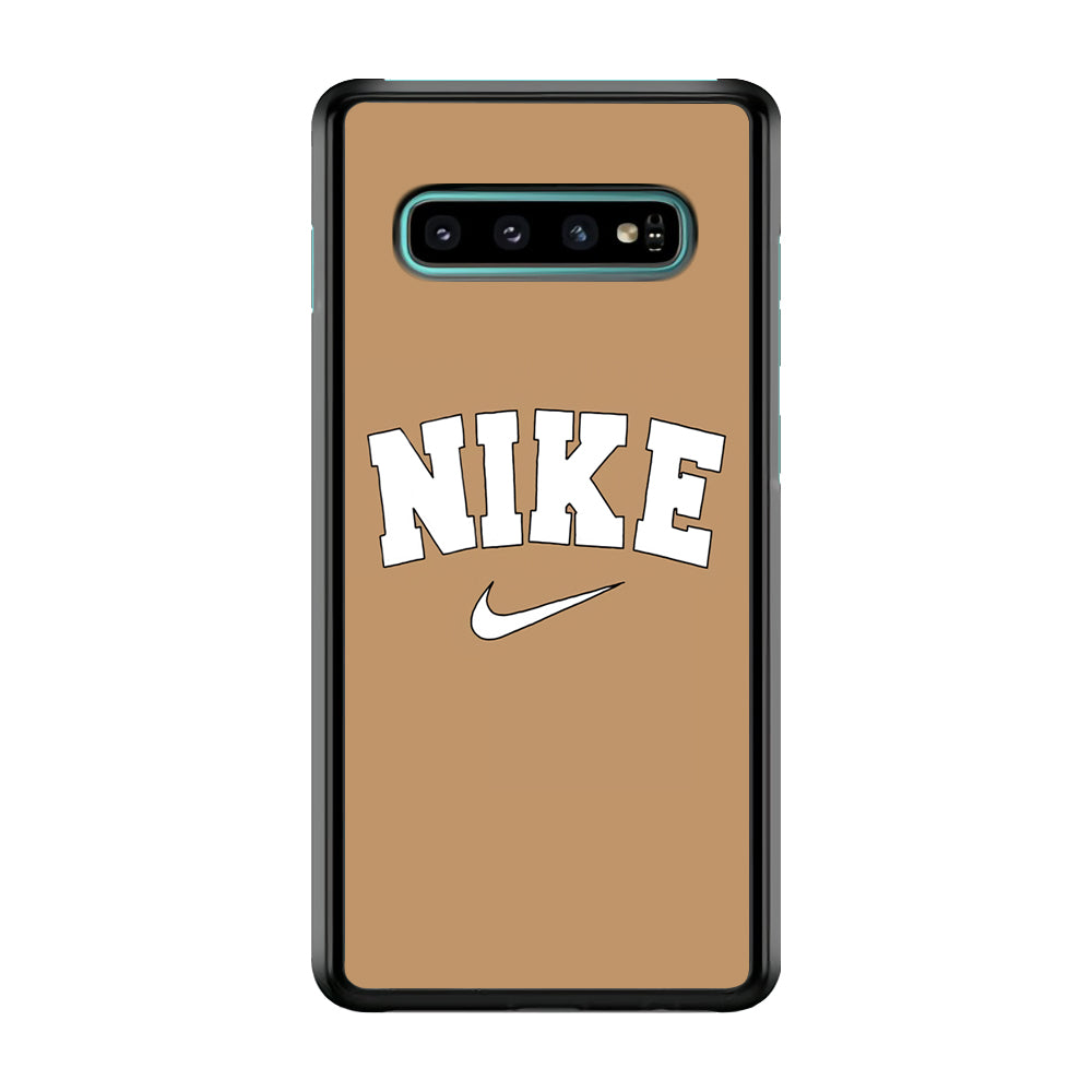 Nike Chocolate Word Samsung Galaxy S10 Case