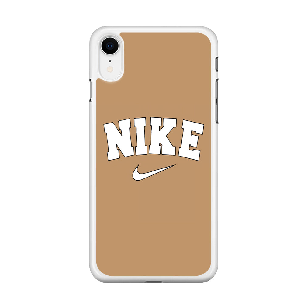 Nike Chocolate Word iPhone XR Case