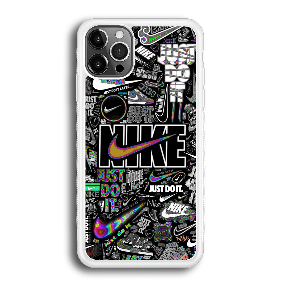 Nike Collage Of Logo iPhone 12 Pro Max Case