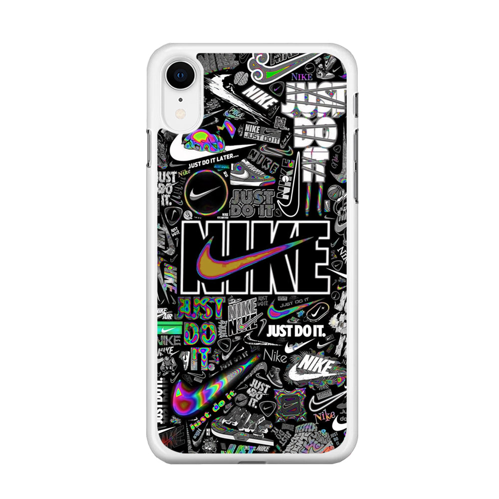 Nike Collage Of Logo iPhone XR Case