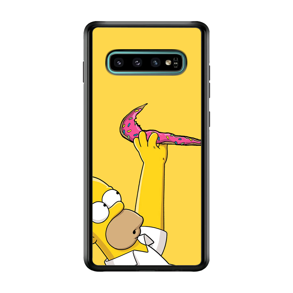 Nike Homer Donut Samsung Galaxy S10 Case