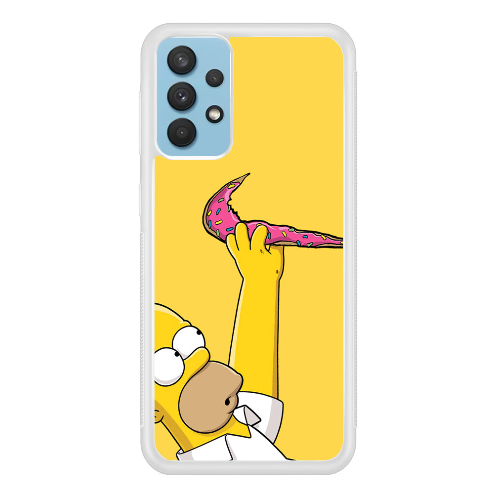 Nike Homer Donut Samsung Galaxy A32 Case
