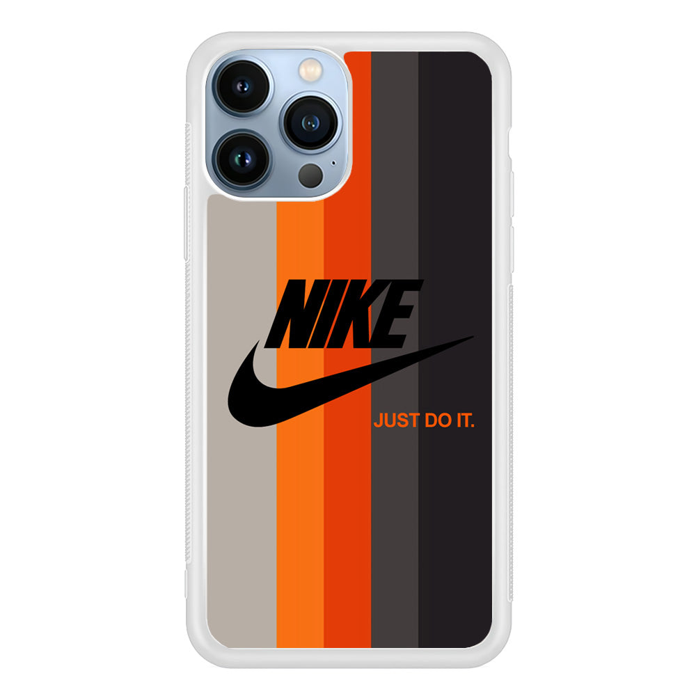 Nike Orange Line iPhone 13 Pro Case