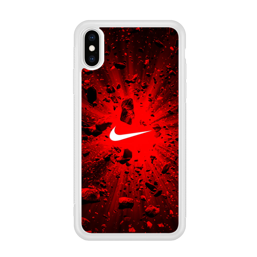 Nike Red Meteor iPhone XS Case