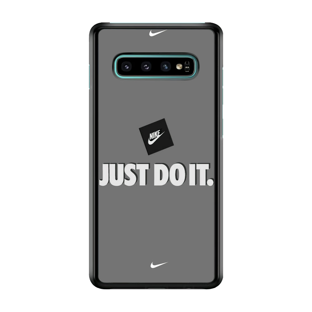 Nike Word Grey Samsung Galaxy S10 Case