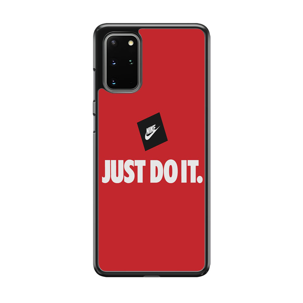 Nike Just do It Candy Red Samsung Galaxy S20 Plus Case