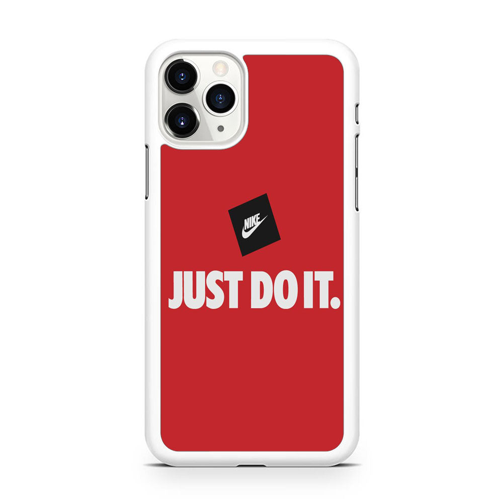 Nike Just do It Candy Red iPhone 11 Pro Case