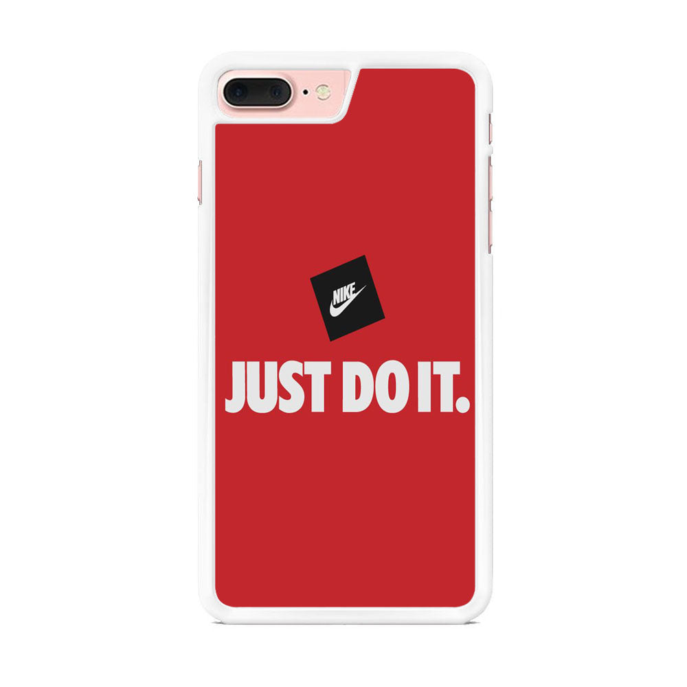 Nike Just do It Candy Red iPhone 7 Plus Case