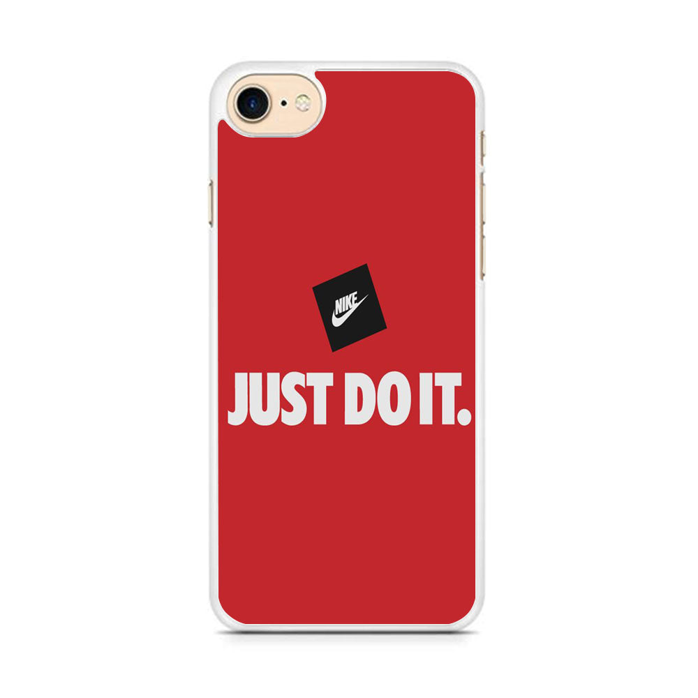 Nike Just do It Candy Red iPhone 8 Case