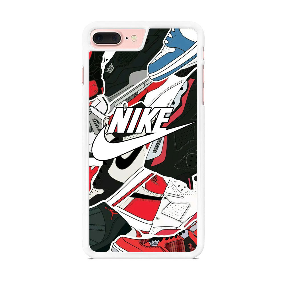 Nike Logo Shoes iPhone 7 Plus Case
