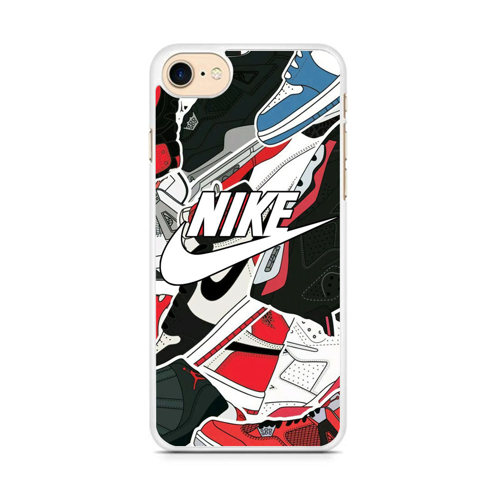 Nike Logo Shoes iPhone 8 Case
