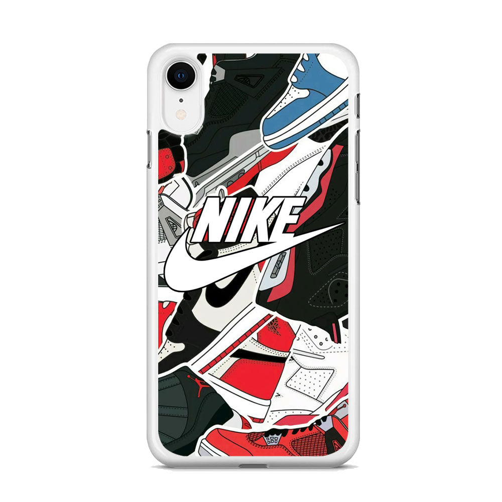 Nike Logo Shoes iPhone XR Case