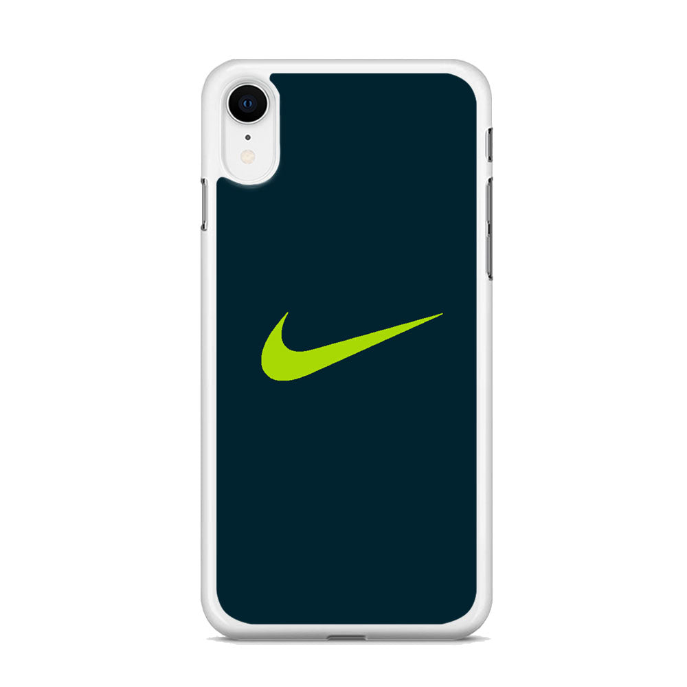 Nike Navy Green iPhone XR Case