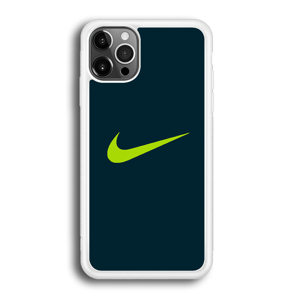 Nike Navy Green iPhone 12 Pro Max Case