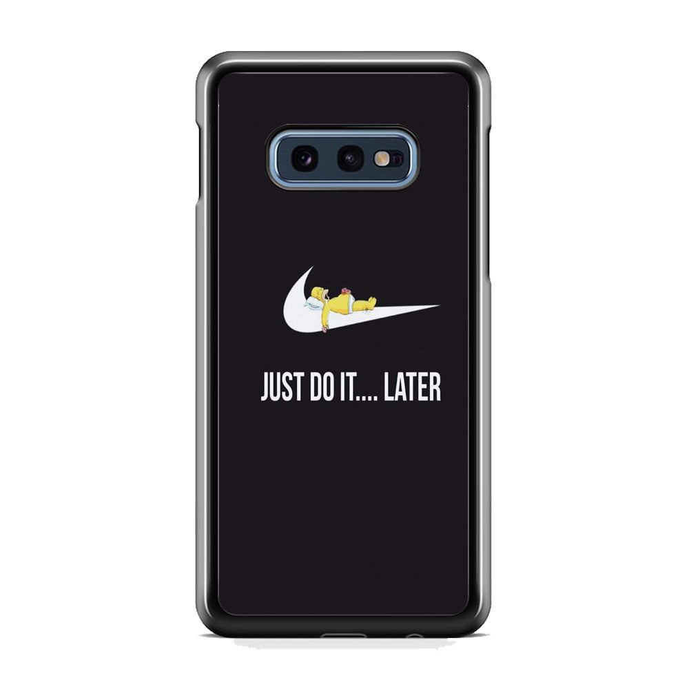 Nike Sipson Meme Lazy Samsung Galaxy 10e Case