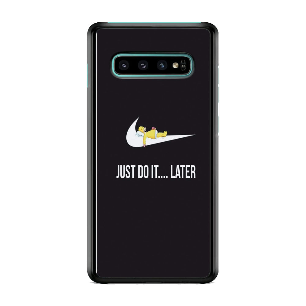 Nike Sipson Meme Lazy Samsung Galaxy S10 Case