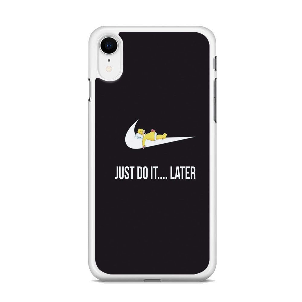 Nike Sipson Meme Lazy iPhone XR Case
