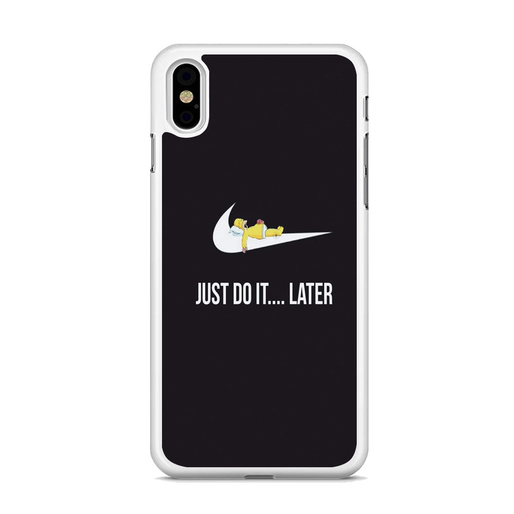 Nike Sipson Meme Lazy iPhone X Case
