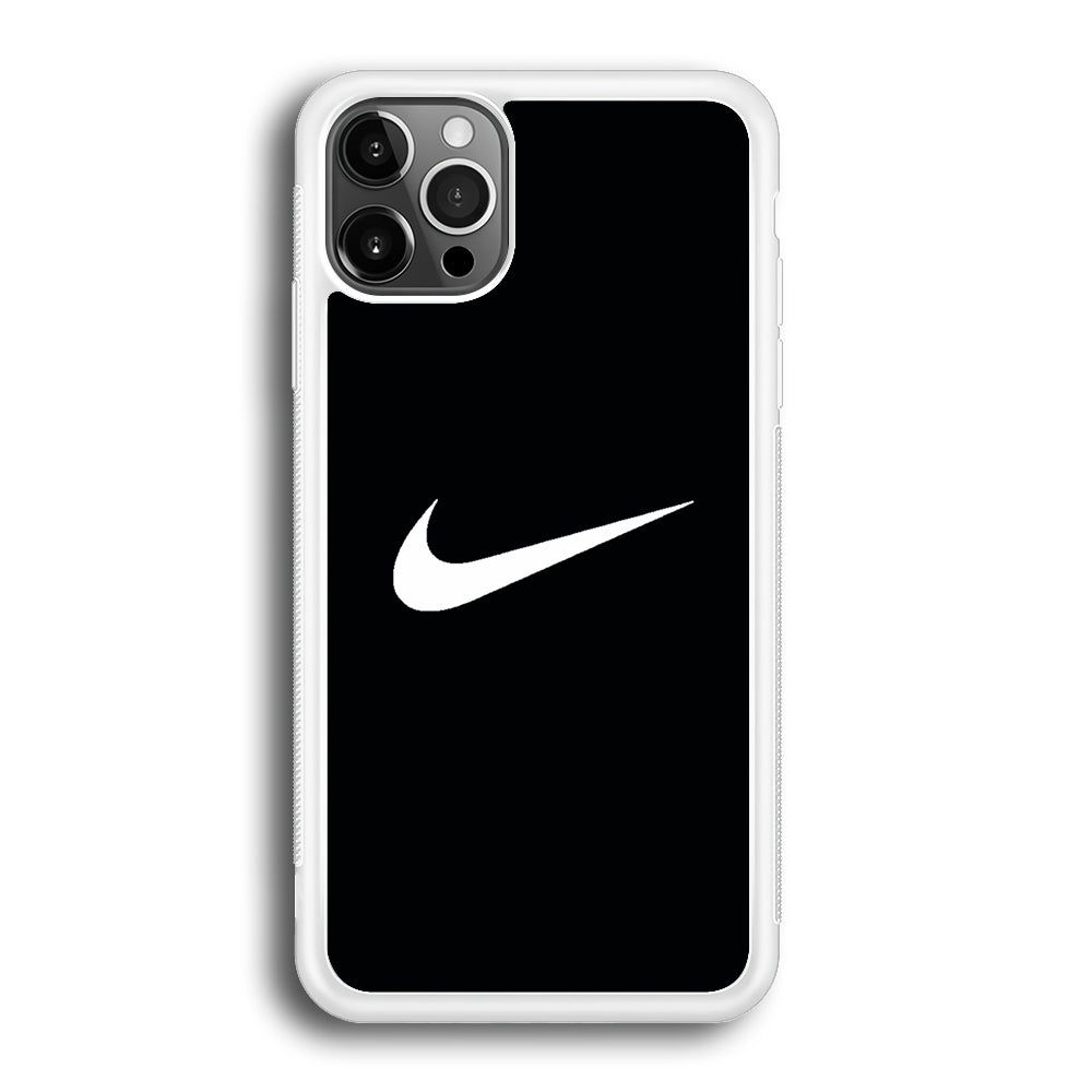Nike White Logo iPhone 12 Pro Max Case