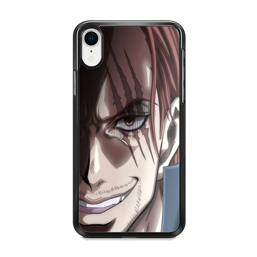One Piece Shanks Close Up Face iPhone XR Case