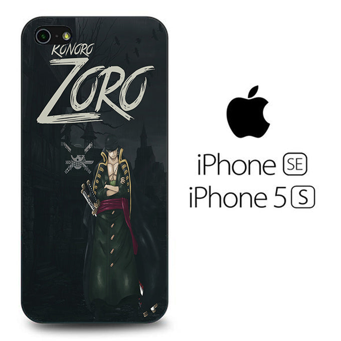 One Piece Zoro Black iPhone 5 | 5s Case - Ezzystore