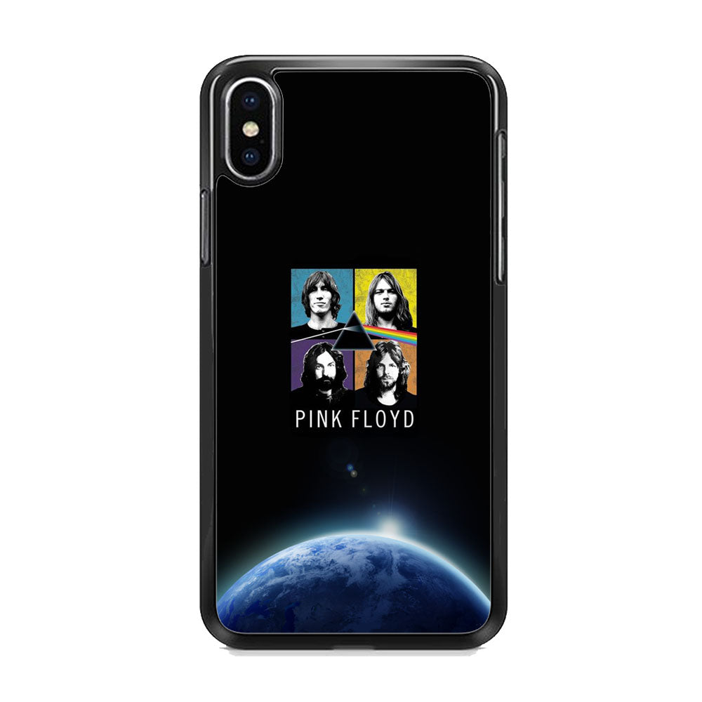 Pink Floyd Earth Poster iPhone X Case
