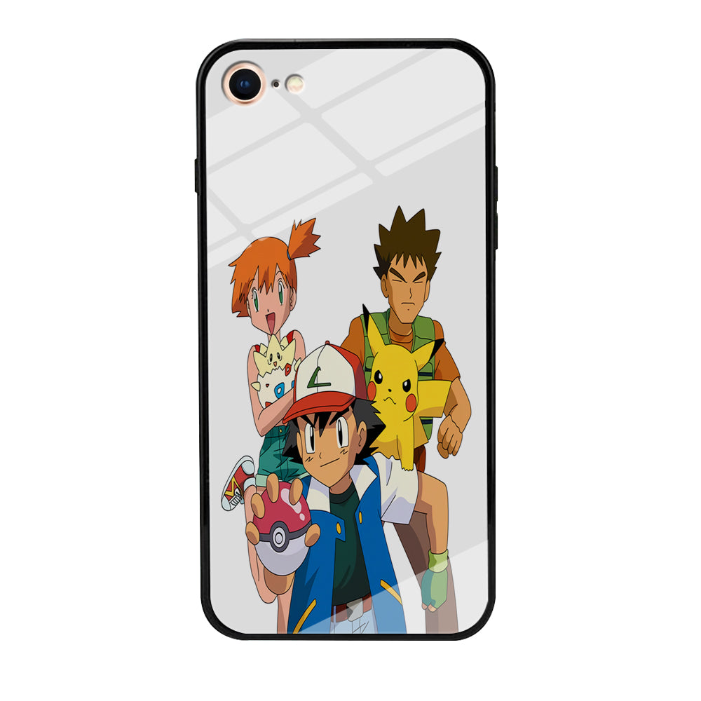 Pokemon Ash Ketchum Team iPhone 8 Case