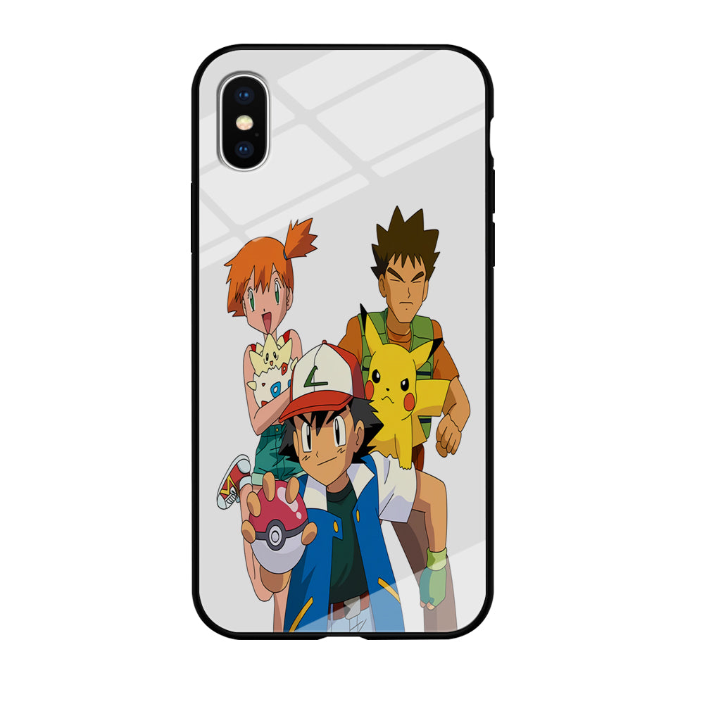 Pokemon Ash Ketchum Team iPhone X Case