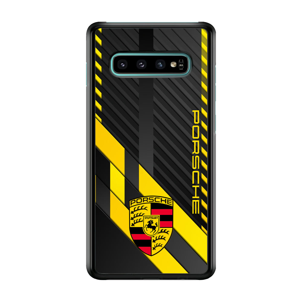Porsche Fiber Bold Samsung Galaxy S10 Case - Ezzystore