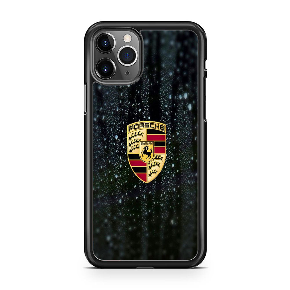 Porsche Logo Watermark iPhone 11 Pro Max Case - Ezzystore
