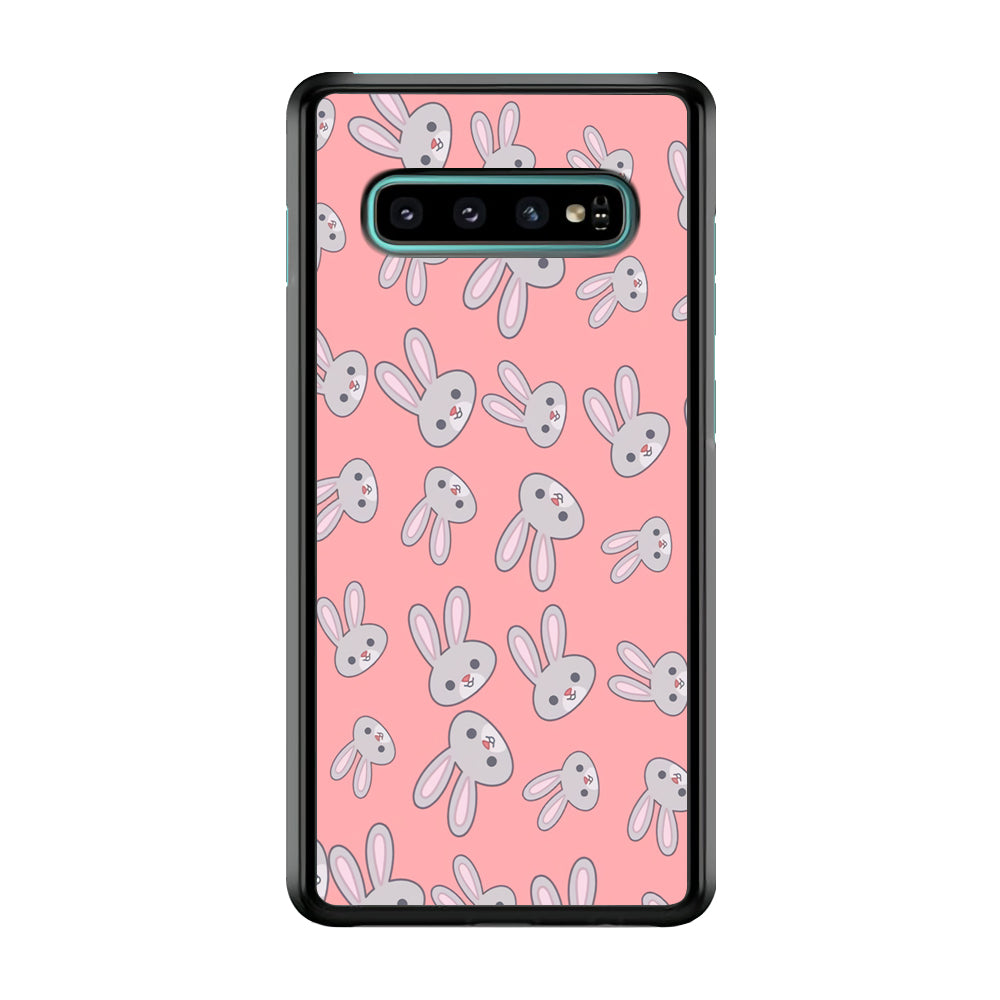 Rabbit Cute Smile Samsung Galaxy S10 Case
