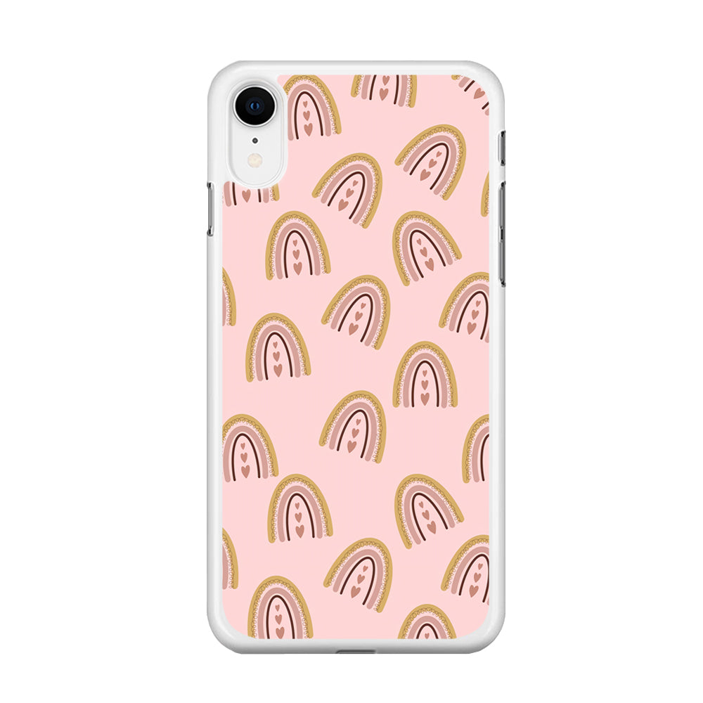 Rainbow Aesthetic Love iPhone XR Case