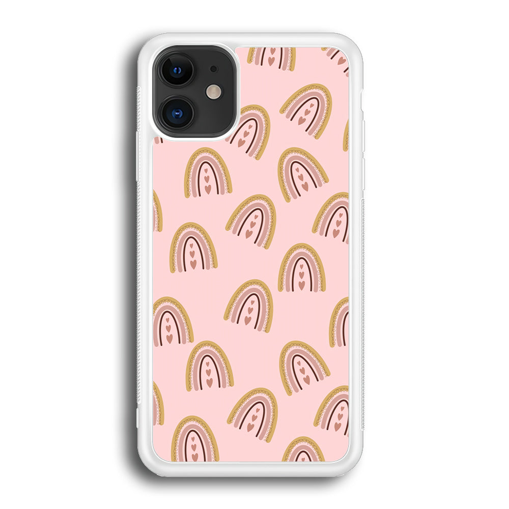 Rainbow Aesthetic Love iPhone 12 Case