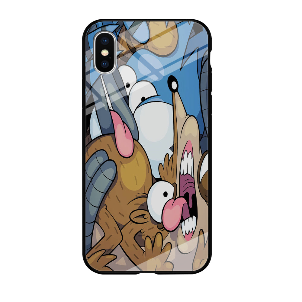 Regular Snow Poster iPhone X Case