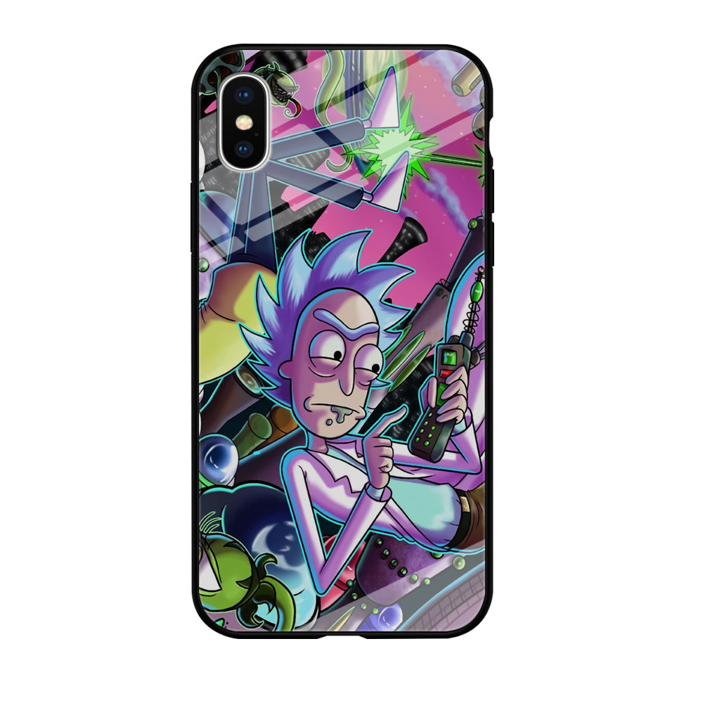 Rick Emergency Call iPhone X Case