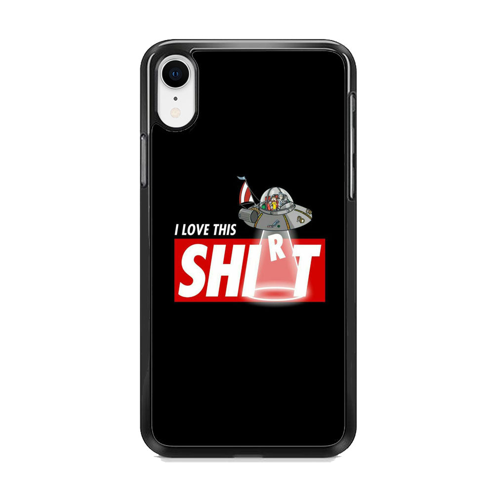 Rick And Morty Drive Ufo iPhone XR Case