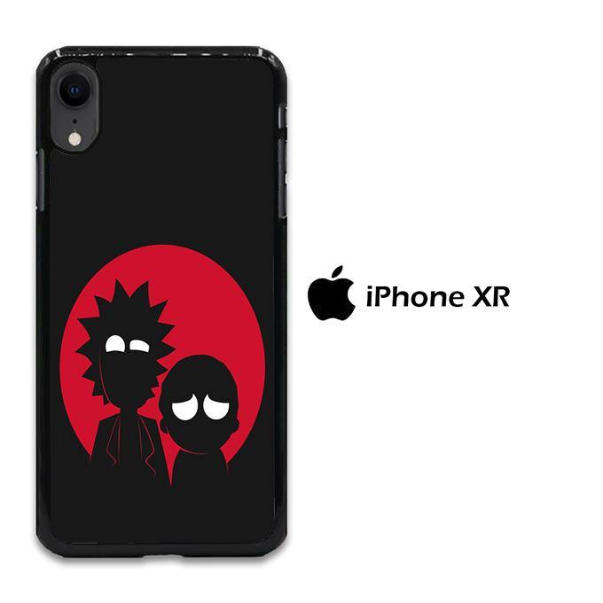 Rick and Morty Black Red iPhone XR Case - ezzyst