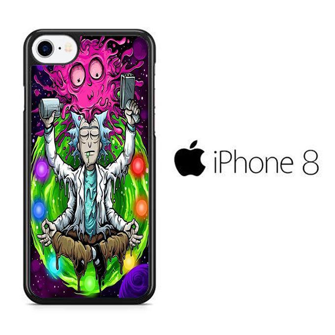 Rick and Morty Yoga iPhone 8 Case - ezzyst