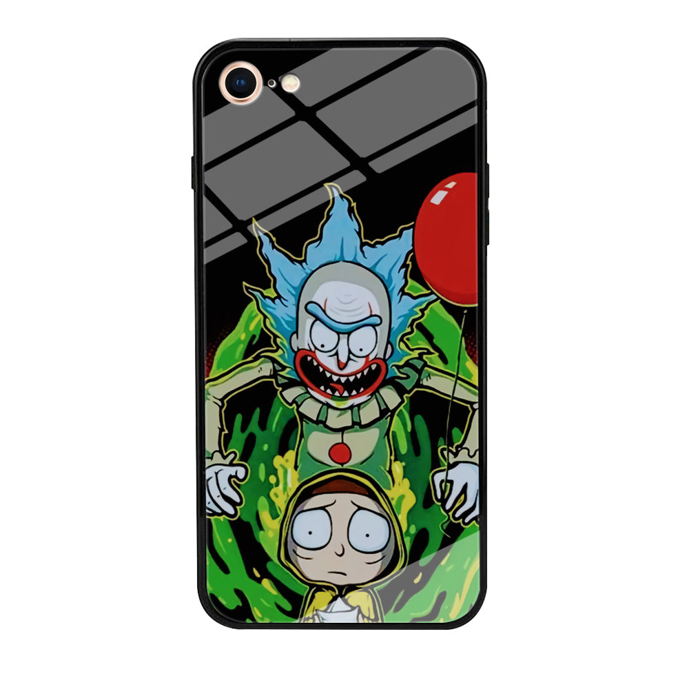 Rick and Morty IT Style iPhone 8 Case