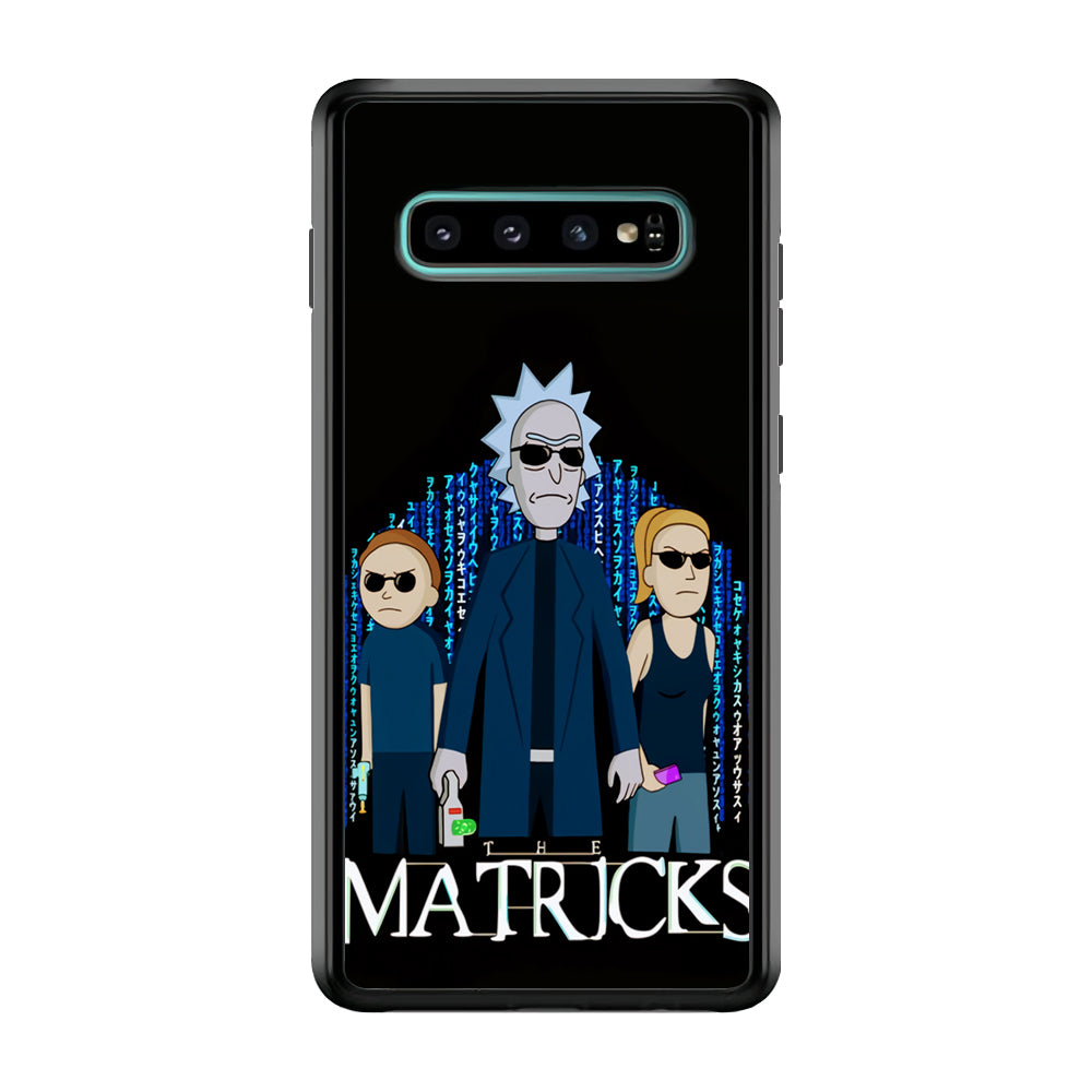 Rick and Morty The Matricks Samsung Galaxy S10 Case