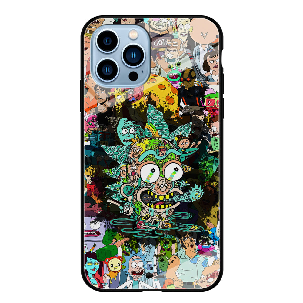 Rick and Morty Thoughts Inside People iPhone 13 Pro Case