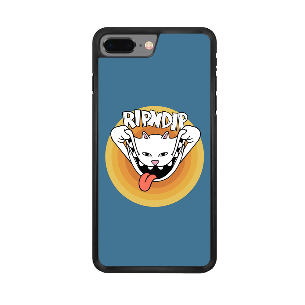 Rip N Dip Smile In Blue iPhone 8 Plus Case - Ezzystore