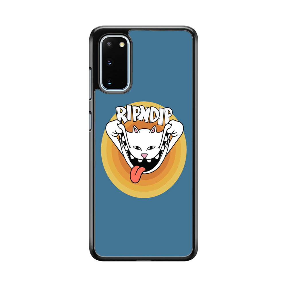 Rip N Dip Smile In Blue Samsung Galaxy S20 Case - Ezzystore