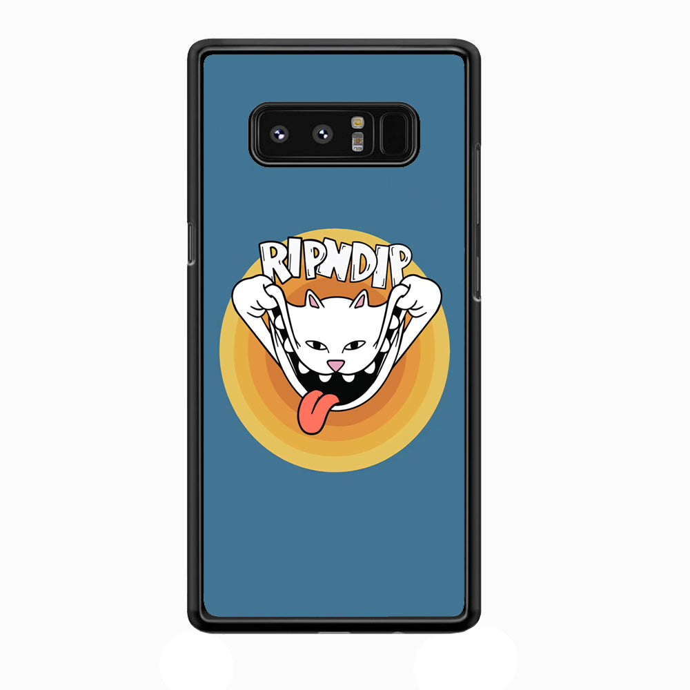 Rip N Dip Smile In Blue Samsung Galaxy Note 8 Case - Ezzystore