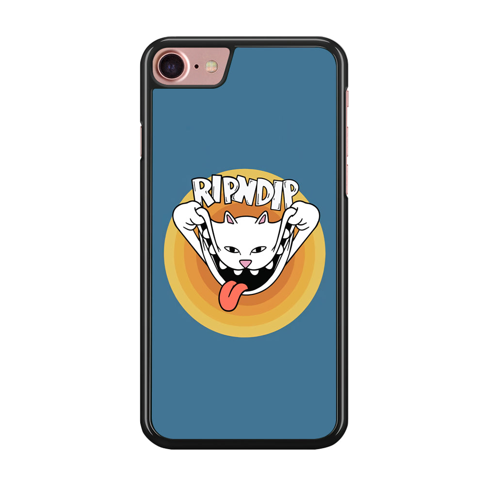 Rip N Dip Smile In Blue iPhone 8 Case - Ezzystore