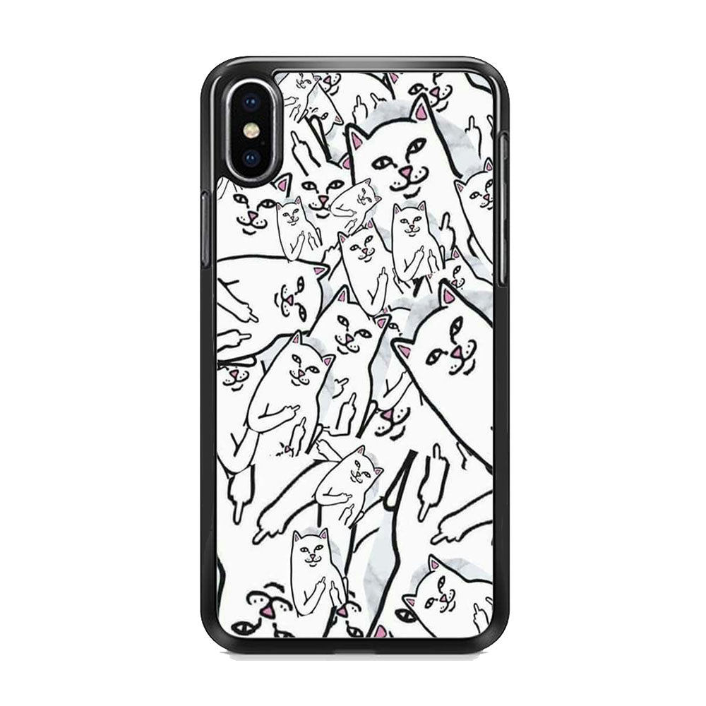 Rip N Dip Doodle White iPhone X Case - Ezzystore